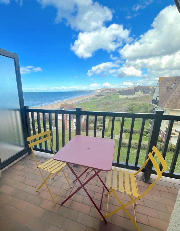 Studio Les Marines - Belle Vue Mer Cabourg Exterior foto